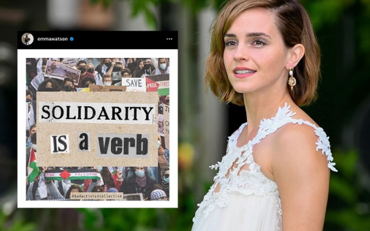 Emma Watson supported the Free Palestine movement